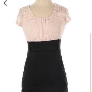 Pink and Black dress